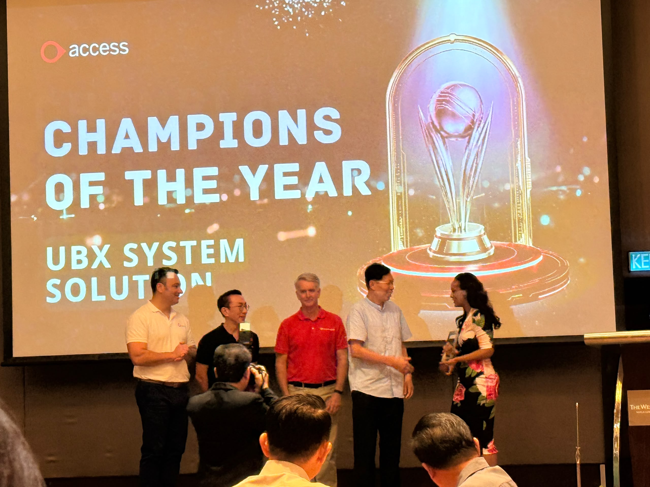Access UBS Champions Award